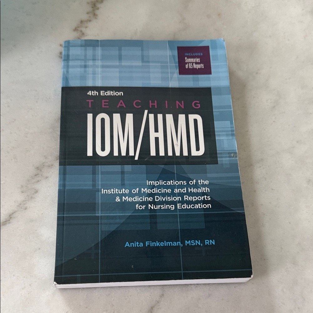 Teaching IOM/HMD 4th Edition Book